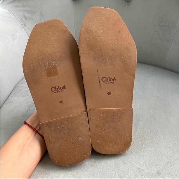 Chloe Woody Logo Slide Sandal - Picture 3 of 3